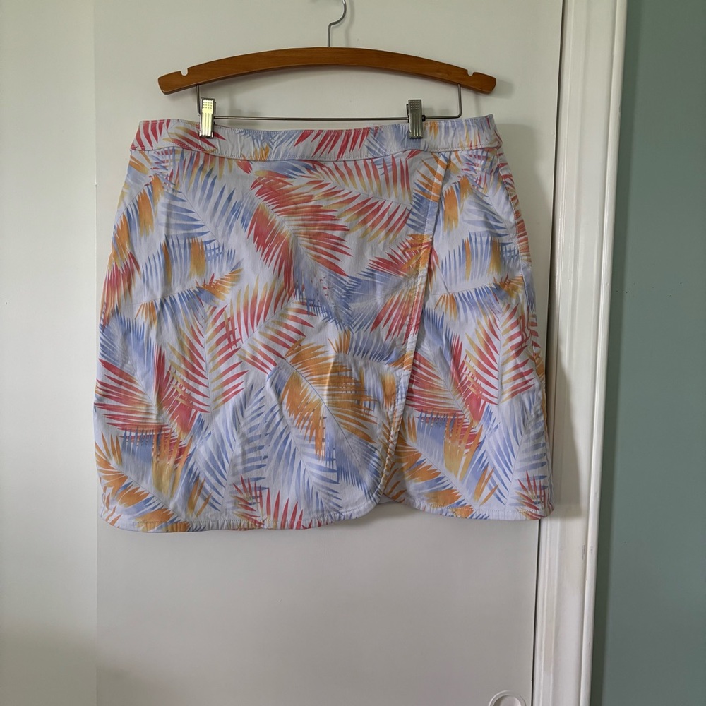 Tropical Print Women's Skort 16W